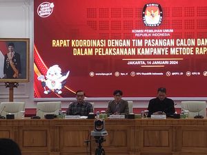 KPU Bagi 3 Zonasi Kampanye Akbar Berdasarkan Zona Waktu Indonesia