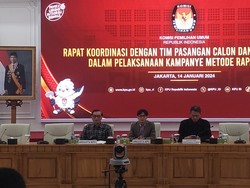 KPU Bagi 3 Zonasi Kampanye Akbar Berdasarkan Zona Waktu Indonesia