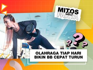 Mitos atau Fakta: Olahraga Tiap Hari Cepat Turunkan Berat Badan