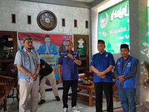 Datangi Rumah Caleg PAN, Zulhas Disambut Antusias Warga Sukoharjo