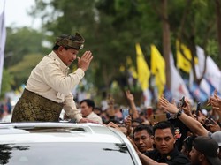 2 Bulan Terakhir, Prabowo Safari Politik ke 10 Provinsi di Pulau Sumatera