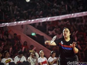 Puan hingga Alam Ganjar Ramaikan Bulutangkis Merah Meriah