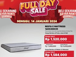 Dijamin Murah! Beli Kasur di Transmart Full Day Sale Hemat Rp 7,9 Jutaan