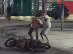 Heboh Pemuda Bersajam Duel di Pinggir Jalan Jambi, Ini Kata Polisi