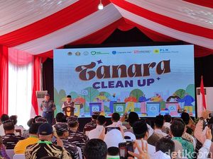 Wapres Maruf Amin Resmikan Tanara Clean Up di Serang Banten Wapres Maruf Amin Resmikan Tanara Clean Up di Serang Banten