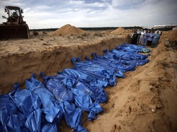 100 Hari Perang di Gaza, Korban Tewas Tembus 24.000 Orang