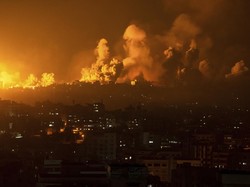 Israel Terus Serang Gaza, 60 Warga Palestina Tewas dalam Semalam