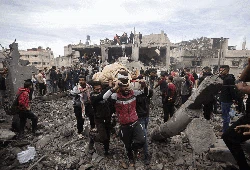 Korban Tewas di Gaza Tembus 24 Ribu Orang