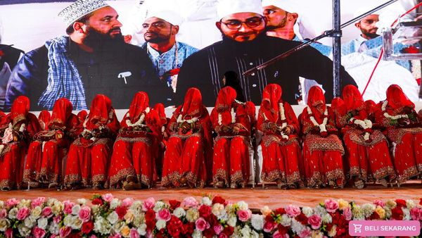 51 Pasangan Muslim di India Ikut Nikah Massal