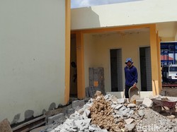 Pasar Mebel Mojo Solo Rusak Sebelum Ditempati, Dinding Retak-Lantai Ambles