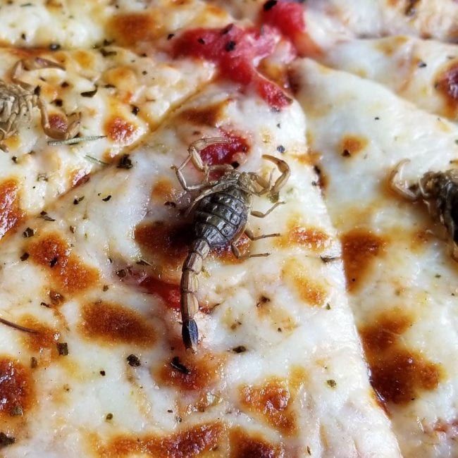 Ekstrem! 5 Makanan Enak dan Populer Ini Pakai Topping Kalajengking