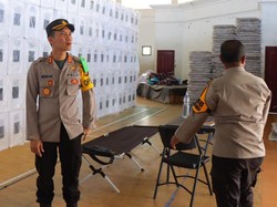 Polres Rohil Buat Posko Bersama Pantau Pemilu