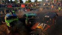 Ganasnya Lomba Mobil di Malta, Saling Tabrak Demi Tujuan Mulia