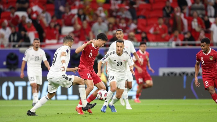 Indonesia vs Irak Indonesia vs Irak di berantem perdana Grup D Piala Asia 2023, Senin (15/1/2024) malam WIB,