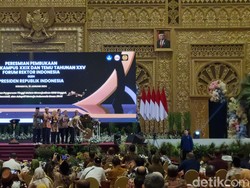 Presiden Jokowi Resmikan Pertemuan Forum Rektor Indonesia di Surabaya