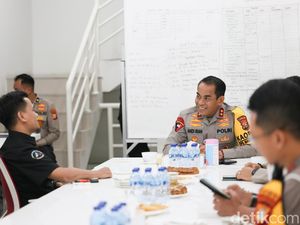 Kapolda Sulsel Irjen Andi Rian Kunjungi Kantor detikSulsel, Bahas Pemilu Damai Kapolda Sulsel Irjen Andi Rian Kunjungi Kantor detikSulsel, Bahas Pemilu Damai