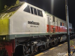 Lokomotif KA Pandalungan yang Anjlok di Sidoarjo Berhasil Dievakuasi