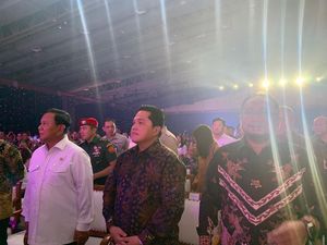 Prabowo Hadiri Perayaan Natal Kementerian BUMN di JCC Senayan Prabowo Hadiri Perayaan Natal Kementerian BUMN di JCC Senayan