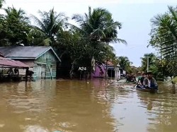 Pemkab Batanghari Tetapkan Tanggap Darurat Banjir