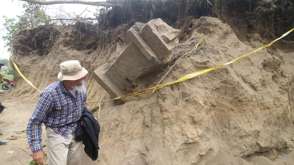 Penemuan Tugu Era Kerajaan Kediri, Begini Bentuknya Penemuan Tugu Era Kerajaan Kediri, Begini Bentuknya