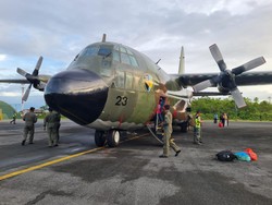 Warga Wamena Alami Sakit Kulit Langka, TNI Evakuasi Pakai Hercules ke Malang
