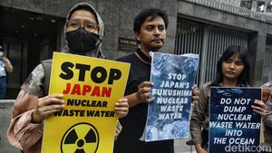 Protes Pembuangan Limbah Nuklir Fukushima ke Laut