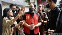 Potret Sidang Perdana Dito Mahendra Kasus Senpi Ilegal