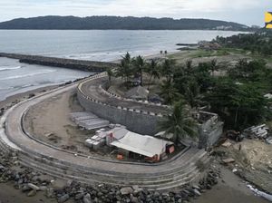Pengamanan Laut Pangandaran Rp 111 M Rampung, Bisa Reduksi Gelombang Laut 30%