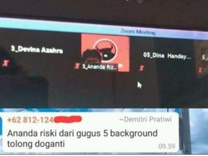 10 Chat Kocak Guru dan Murid, Absurd Bin Random