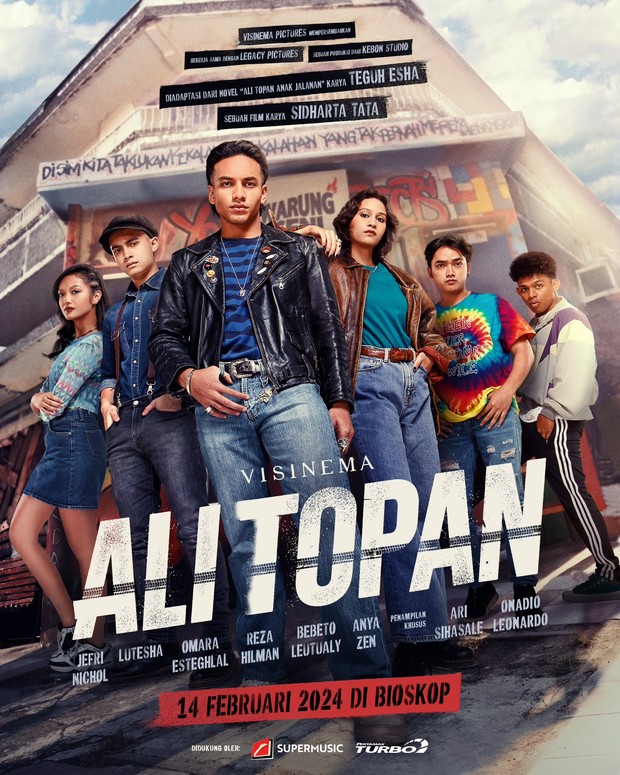 Film action terbaru dari Indonesia, Ali Topan (2024)/ Foto: Visinema