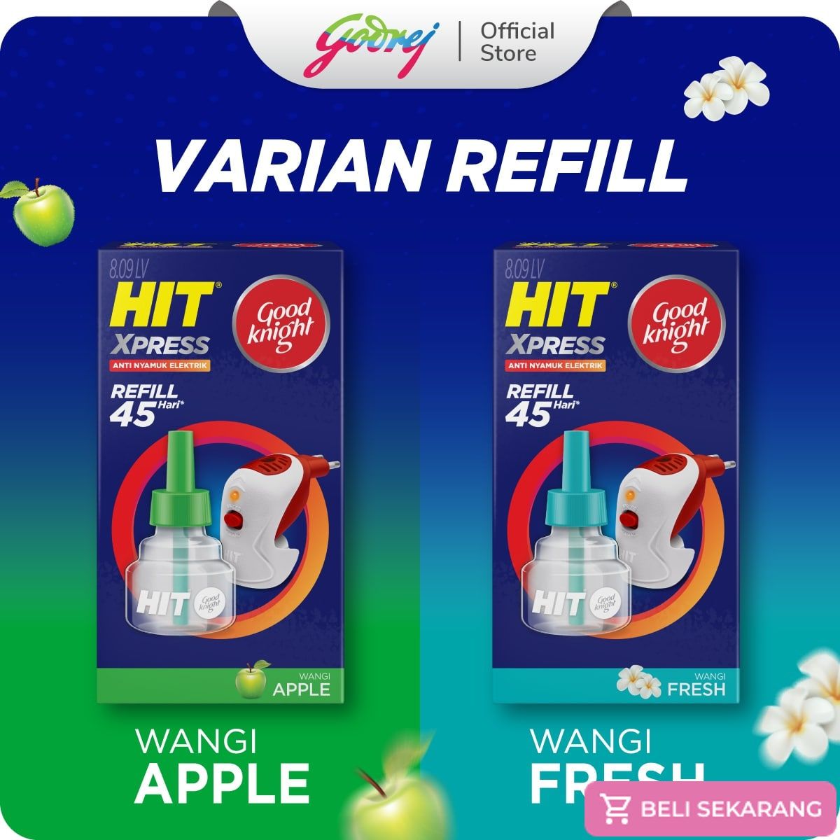 HIT Elektrik GoodKnight Xpress Refill Fresh 45H