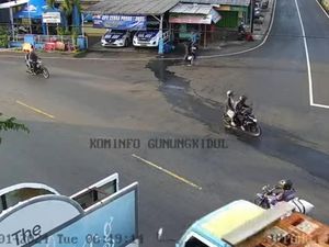 Pagi Ini Lalin Jogja-Wonosari Landai, Didominasi Anak Sekolah dan Ibuk-ibuk