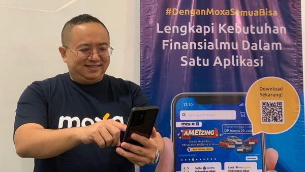 Nilai Transaksi Moxa Tumbuh 100 Persen di Tahun 2023