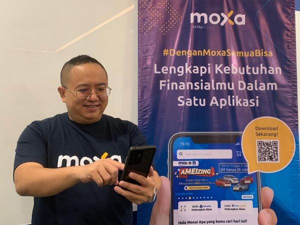 Nilai Transaksi Moxa Tumbuh 100 Persen di Tahun 2023