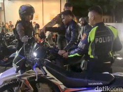 Balap Liar di AP Pettarani Makassar Dibubarkan Polisi, 7 Motor Diamankan