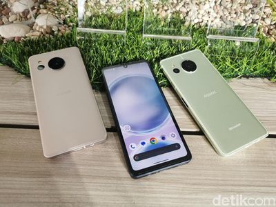 Penampakan Sharp Aquos Sense8, Minimalis dan Tahan Banting