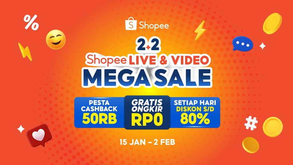 Shopee Live & Video Mega Sale