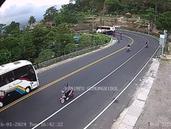 Lalin Jogja-Wonosari Sore Ini Lancar, Gunakan Jalur Kiri!