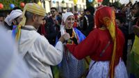 Suka Cita Warga Maroko Rayakan Tahun Baru Amazigh