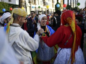 Suka Cita Warga Maroko Rayakan Tahun Baru Amazigh Suka Cita Warga Maroko Rayakan Tahun Baru Amazigh
