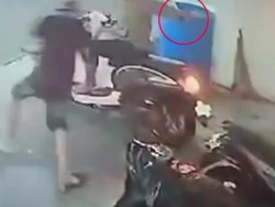 Viral! Maling Bersenpi Hendak Beraksi Digagalkan Pemilik Toko