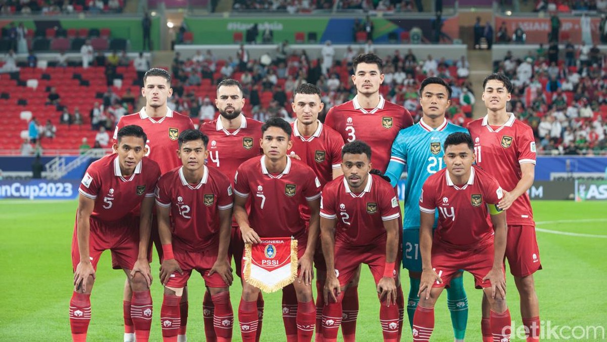 Hasil Vietnam vs Indonesia di Piala Asia 2023. (Foto: detikcom/Jalu Pamuncar)