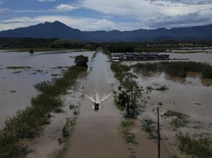 Penampakan Banjir di Brasil, 8 Orang Tewas-21 Hilang