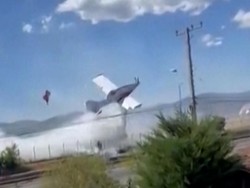 Momen Horor Kecelakaan Pesawat yang Tewaskan Pilot di Chili