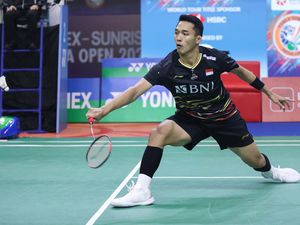 Hasil India Open 2024: Jonatan Christie Tersingkir di 16 Besar