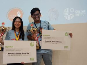 Tips Belajar Bahasa Jerman dari Juara Olimpiade Bahasa Jerman Nasional 2024, Cek Yuk! Tips Belajar Bahasa Jerman dari Juara Olimpiade Bahasa Jerman Nasional 2024, Cek Yuk!