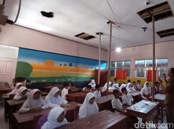 Janji Pemkot Tasik Segera Renovasi SDN Sukamulya yang Nyaris Ambruk