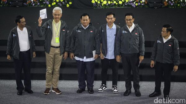 Capres-Cawapres Paparkan Program Antikorupsi di KPK