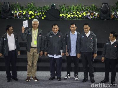 Capres-Cawapres Paparkan Program Antikorupsi di KPK