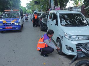 Dishub Palembang Akan Tindak Tegas Kendaraan yang Parkir Sembarangan